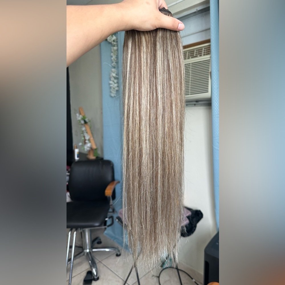 Human hair extensions 18” balayage